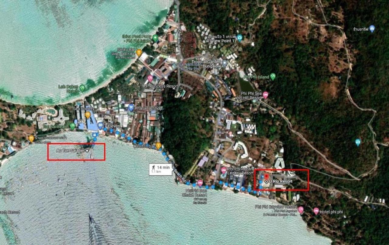 U Rip Resort Phi Phi Hotel Kültér fotó
